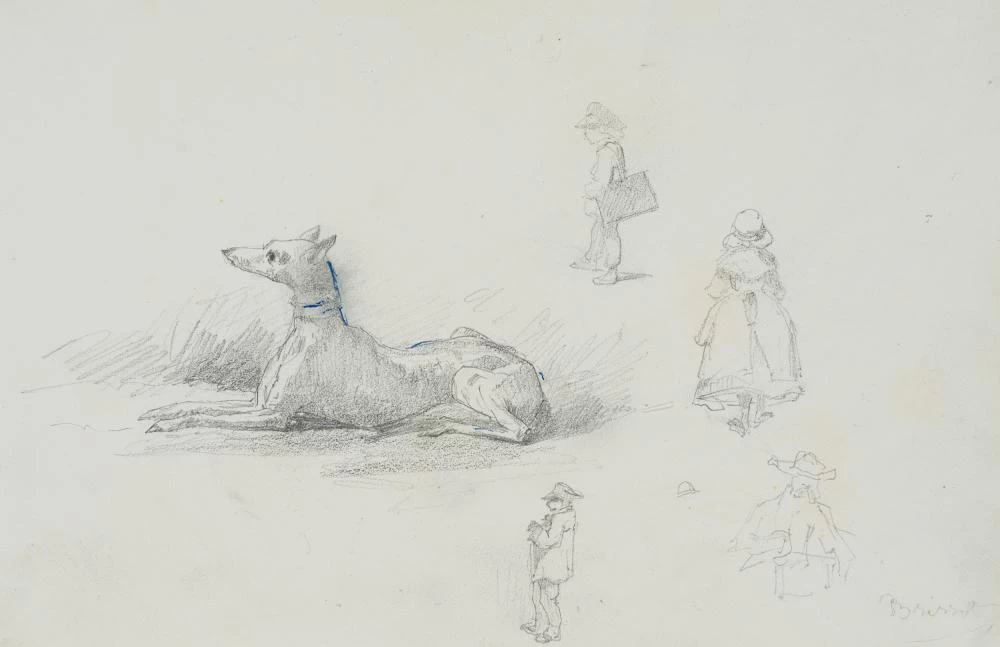 Studio di cane e bambino